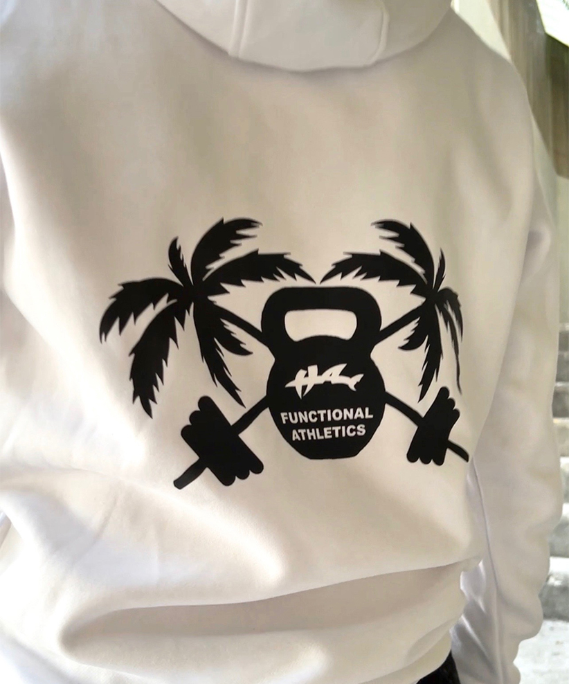 Haiami Hoodie Men - Functional Kettle Palm – Bild 3