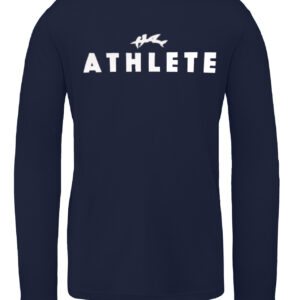 Hai Longsleeve Men - White Athlete Print