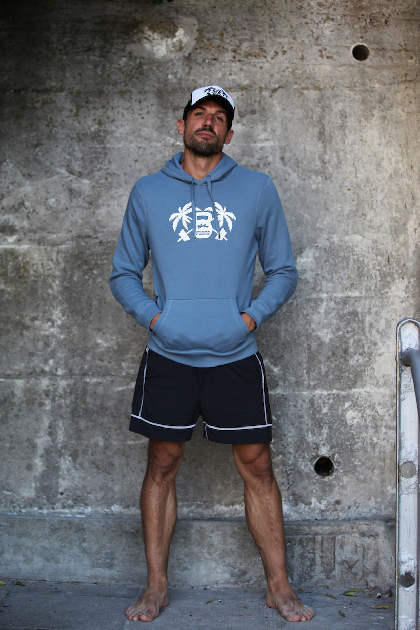 Hai Hoodie Men - Big Kettle Palm – Bild 2