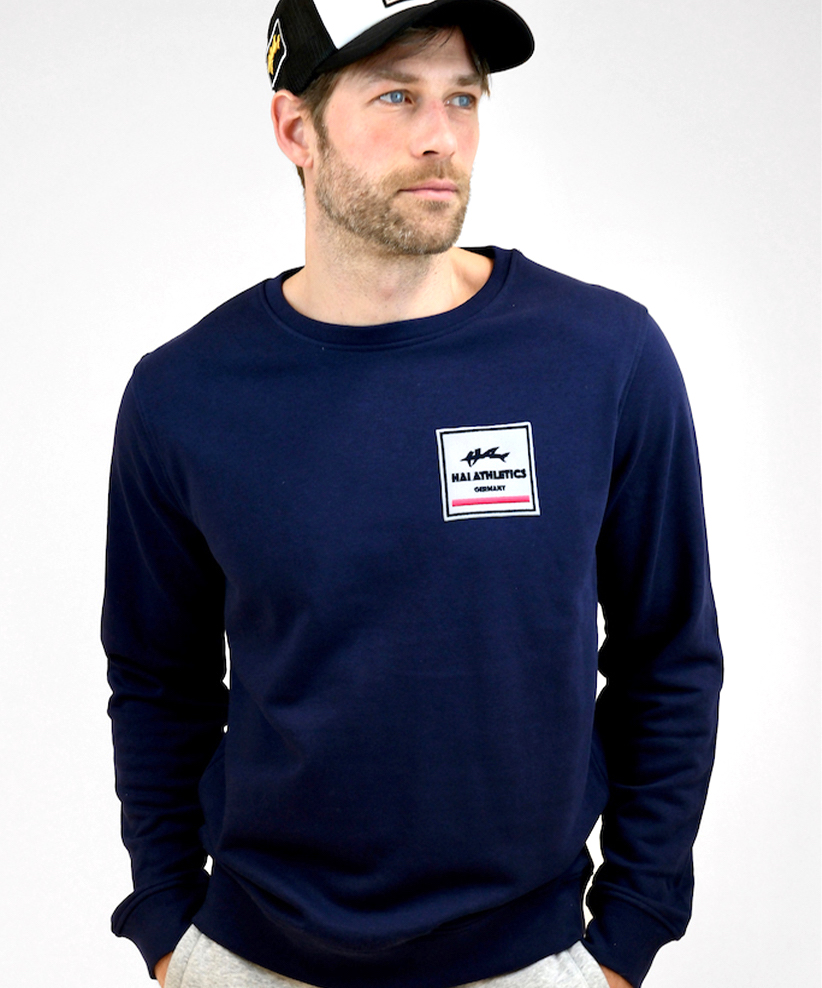 Hai Sweater Men - White Athletics Pink – Bild 3