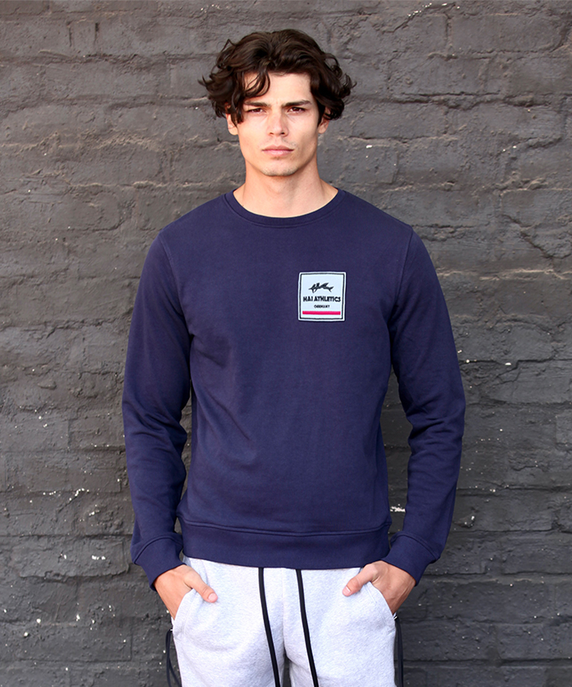 Hai Sweater Men - White Athletics Pink – Bild 2