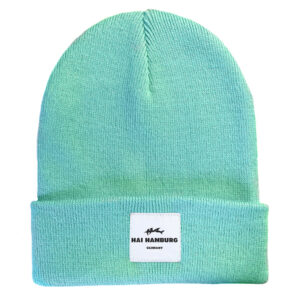 Hai Strick Beanie - White Etik