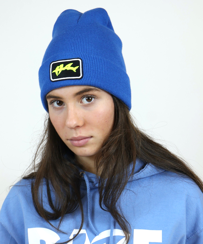 Hai Strick Beanie-3 D Neon Yellow – Bild 2