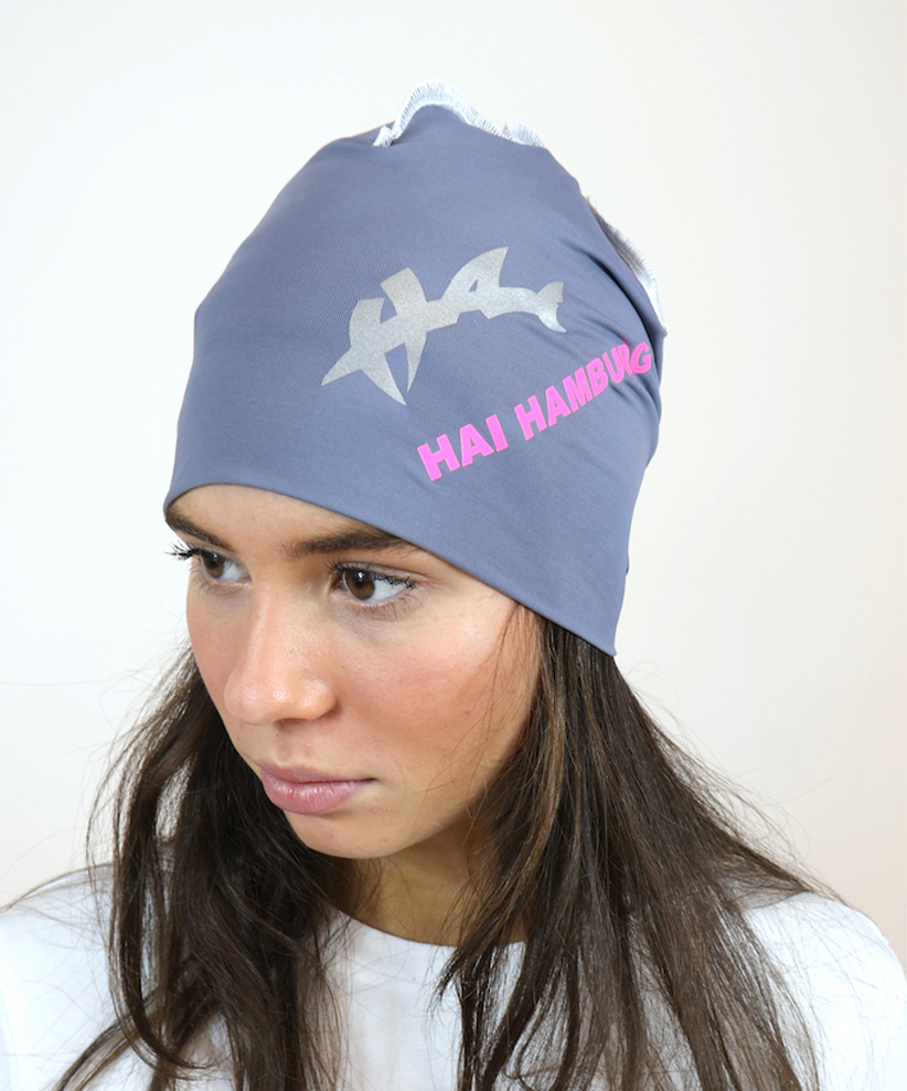 Hai Sport Funktion Beanie - Hai Athletics Neon Red – Bild 4