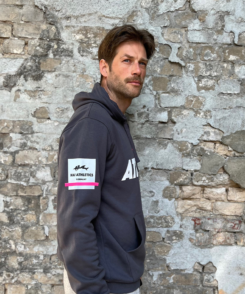 Hai Hoodie Men - Special Athletics Stone – Bild 5