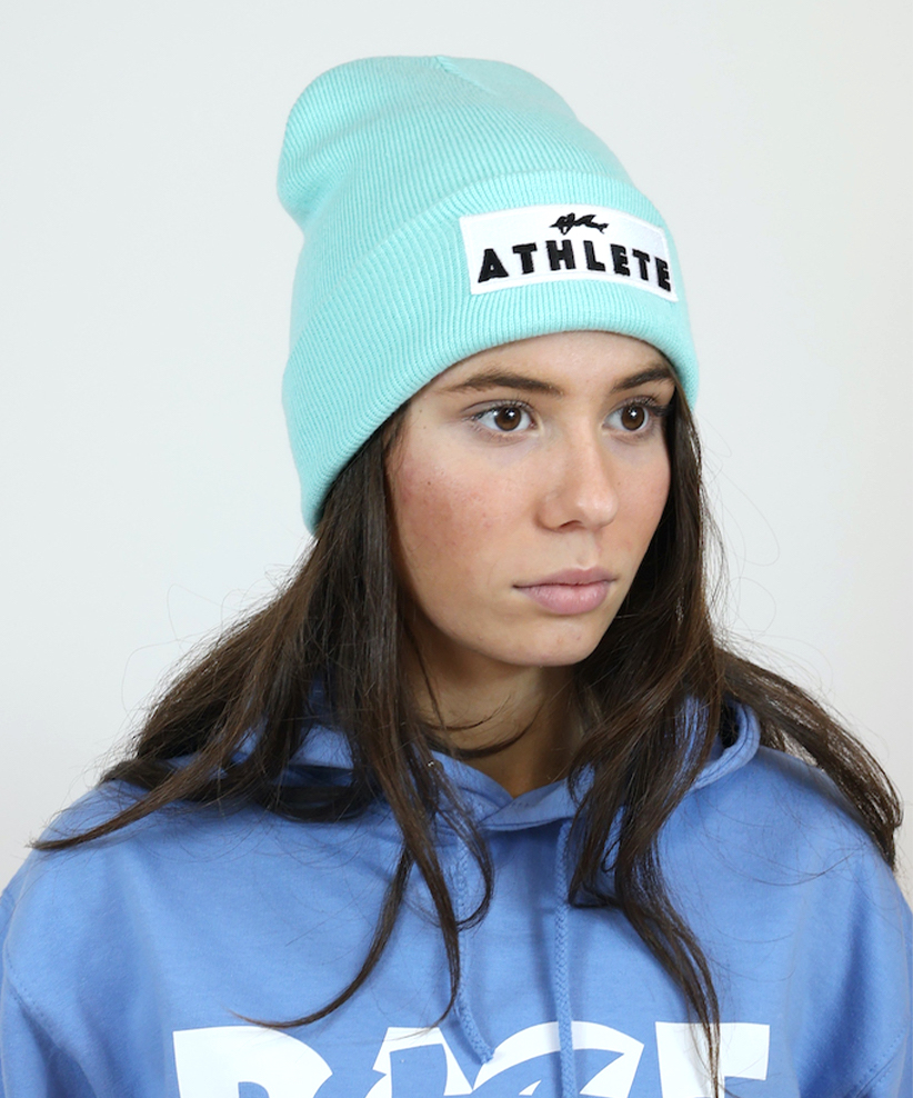 Hai Strick Beanie-White Athlete – Bild 3