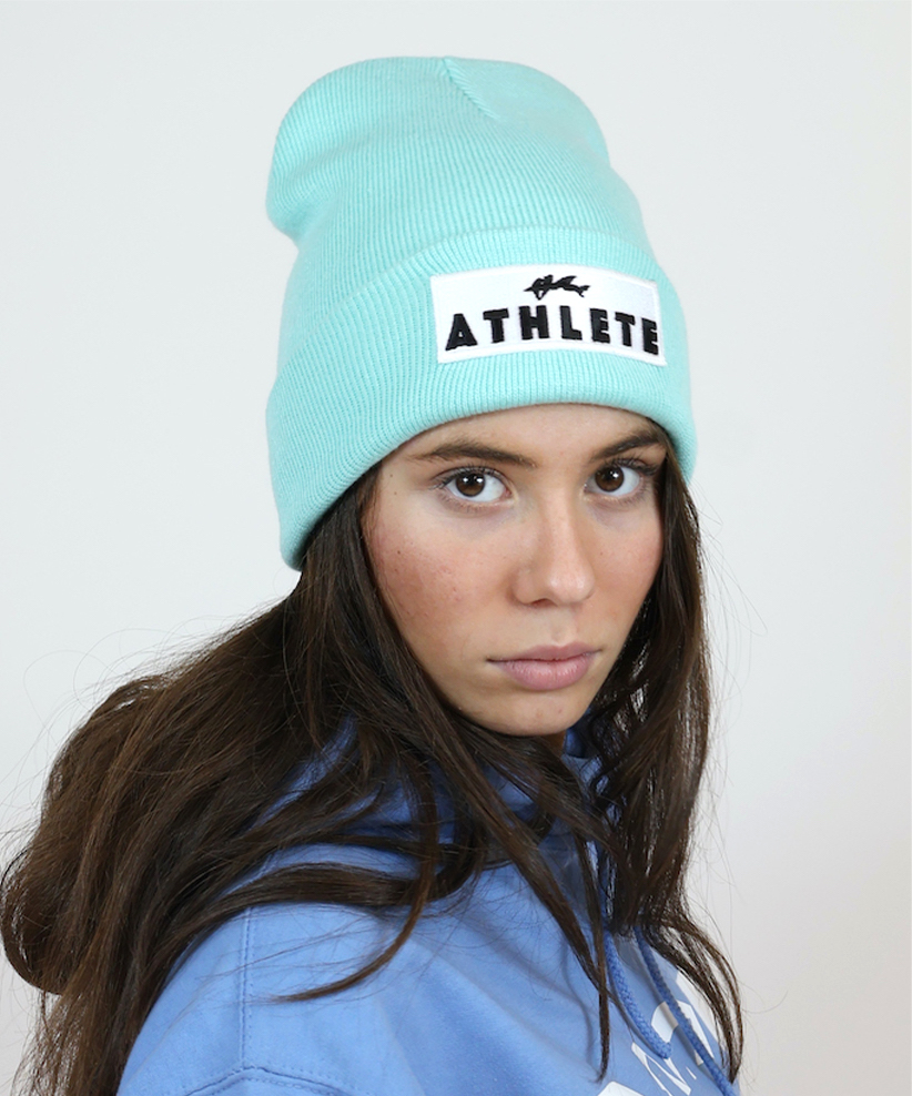 Hai Strick Beanie-White Athlete – Bild 2